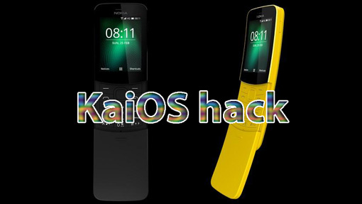 Взлом Android KaiOS и установка приложений на Nokia 8110 4G